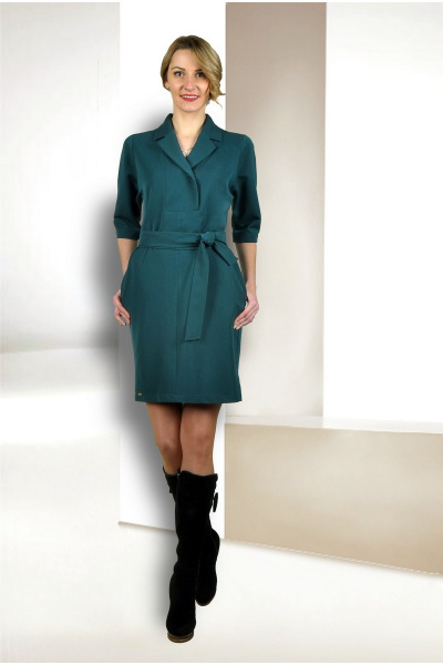 Платье Talia fashion Пл-052 зеленый - фото 1