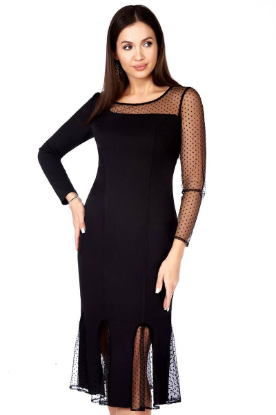 Платье LaKona 11542 черный - фото 2