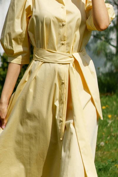 Платье Ivera 1019L желтый - фото 2
