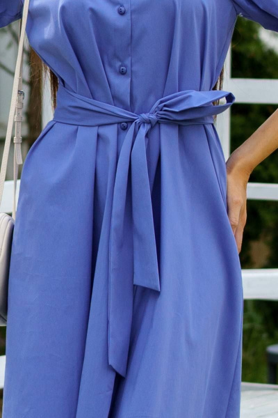Платье Ivera 1019L синий - фото 4