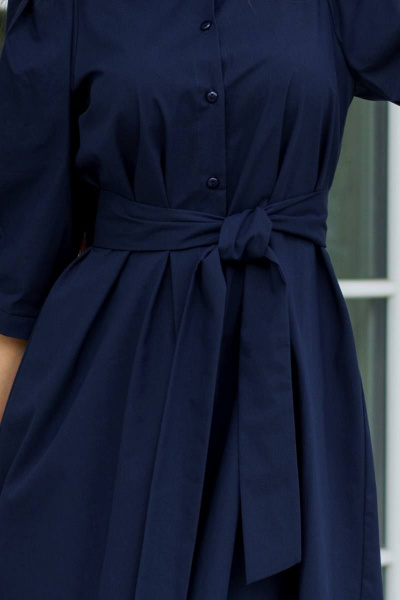 Платье Ivera 1019L темно-синий - фото 3