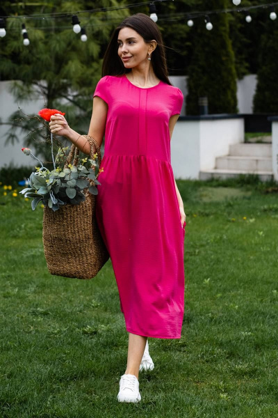Платье Ivera 1119 розовый - фото 6