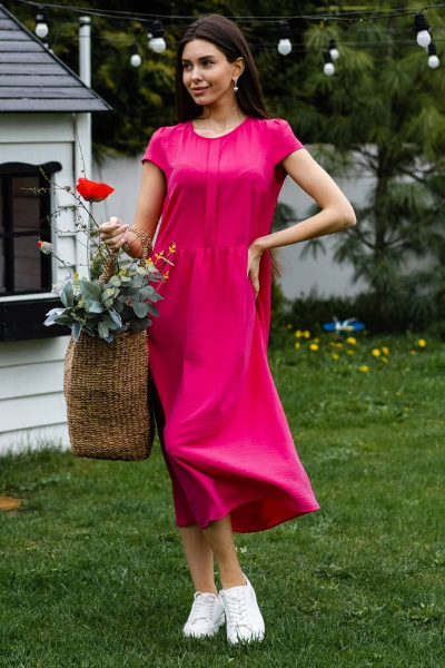 Платье Ivera 1119 розовый - фото 1