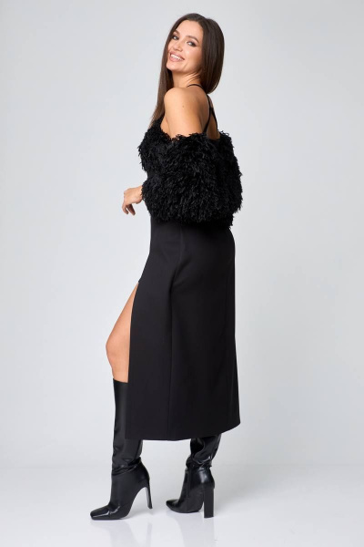 Болеро, платье Karina deLux M-1191 черный - фото 4