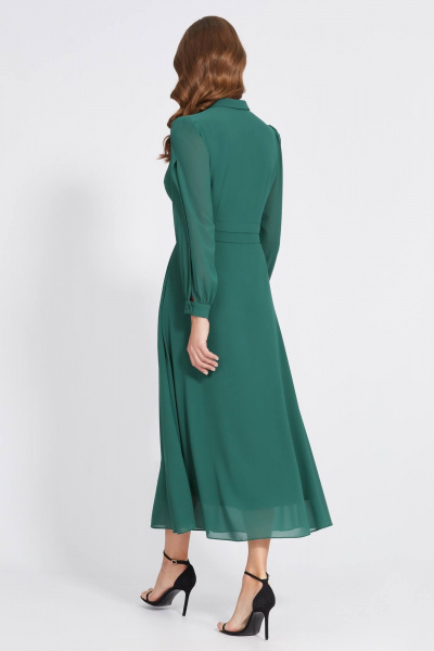 Платье Bazalini 4816 зеленый - фото 2
