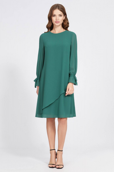Платье Bazalini 4819 зеленый - фото 1