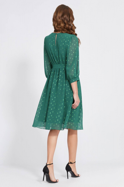 Платье Bazalini 4824 зеленый - фото 2