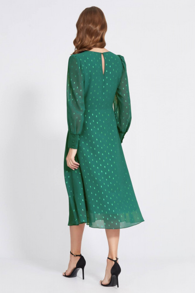 Платье Bazalini 4829 зеленый - фото 2