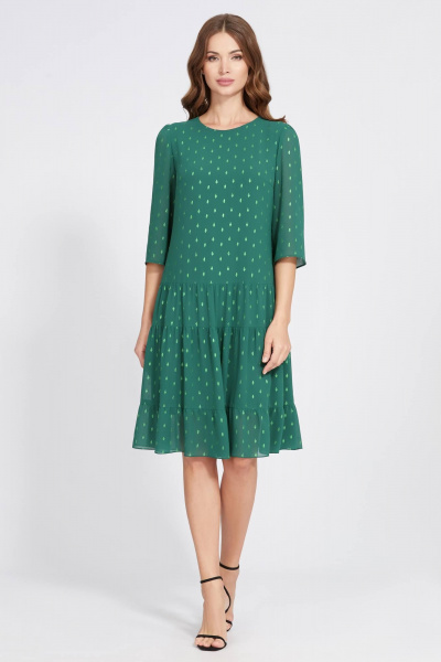 Платье Bazalini 4842 зеленый - фото 1