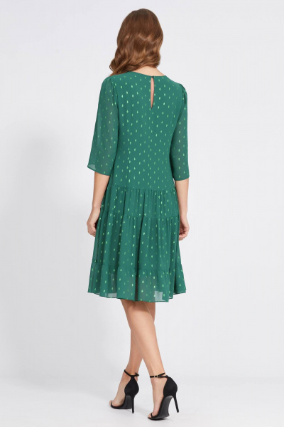 Платье Bazalini 4842 зеленый - фото 2