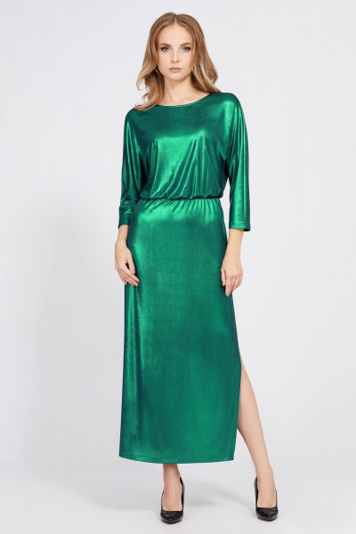 Платье Bazalini 4851 зеленый - фото 1