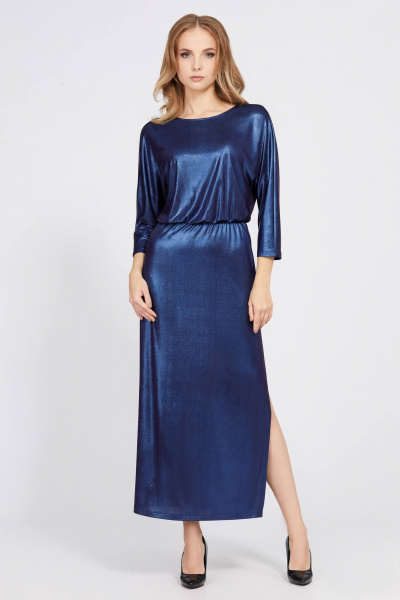 Платье Bazalini 4851 синий - фото 1