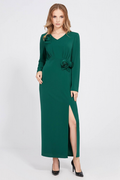 Платье Bazalini 4853 зеленый - фото 1