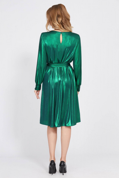 Платье Bazalini 4855 зеленый - фото 2