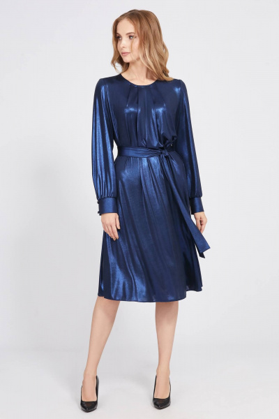 Платье Bazalini 4855 синий - фото 1