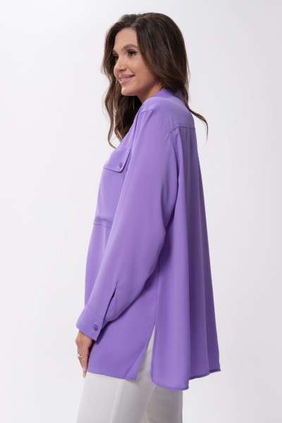 Блуза Панда 168140w фиолетовый - фото 2