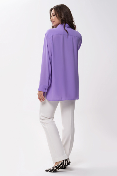 Блуза Панда 168140w фиолетовый - фото 3