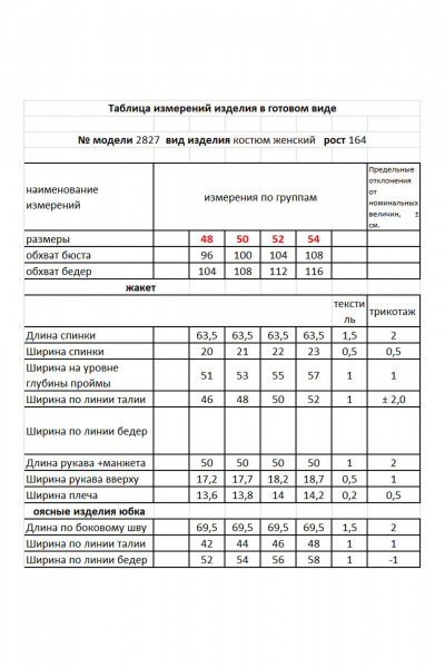 Жакет, юбка Мода Юрс 2827 малиновый_темно-синий - фото 4