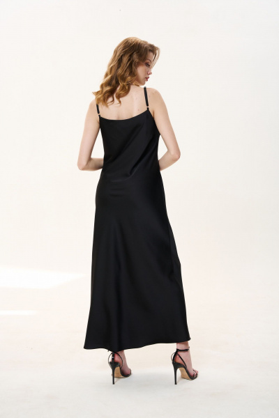 Платье FLAIM 1032.01 черный - фото 2