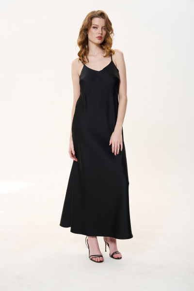 Платье FLAIM 1032.01 черный - фото 13