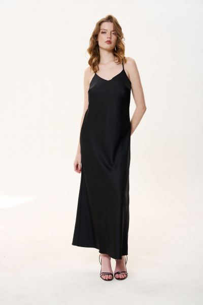 Платье FLAIM 1032.01 черный - фото 12