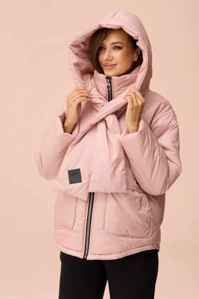 Куртка Faufilure С574 розовый - фото 1