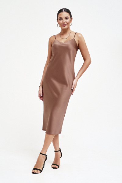 Платье FOXY FOX 1326/1 коричневый - фото 1