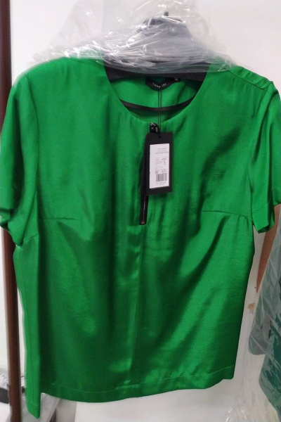 Блуза Favorini 21651 зеленый - фото 2