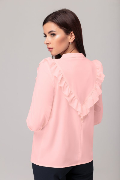 Блуза Anelli 814 розовый - фото 2