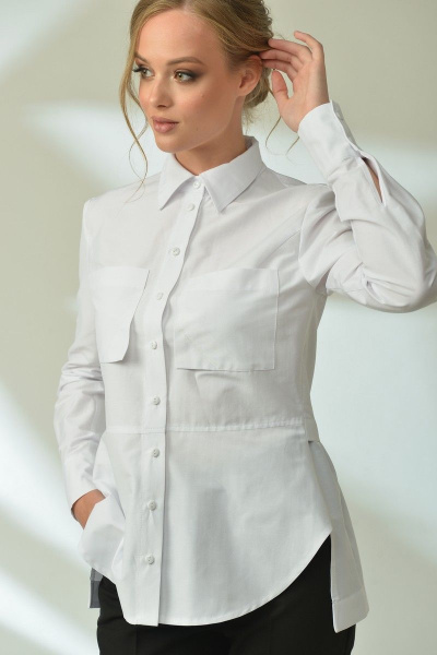 Блуза MAX 1-059 белый - фото 1