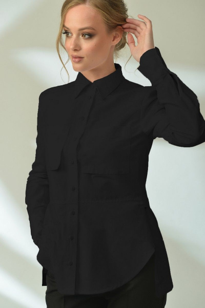 Блуза MAX 1-059 черный - фото 2