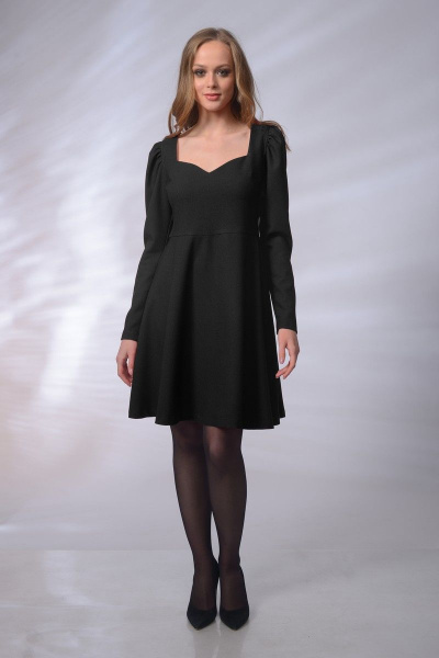 Платье MAX 4-067 черный - фото 1