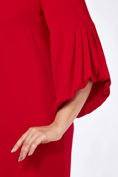Платье Vilena 933 красный - фото 5