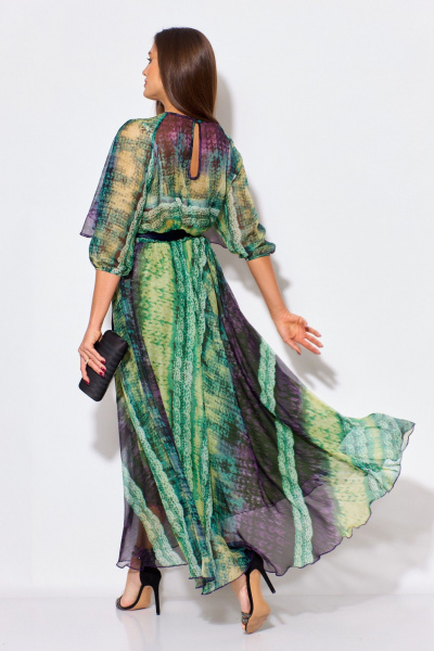 Платье Anastasia 1068 мультипринт - фото 12