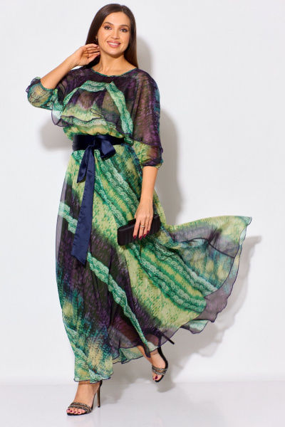 Платье Anastasia 1068 мультипринт - фото 1