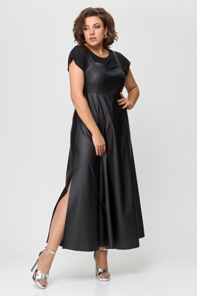 Платье ANASTASIA MAK 1147 чёрный - фото 6