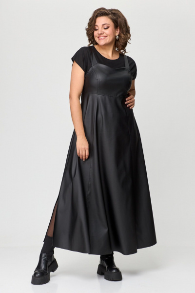 Платье ANASTASIA MAK 1147 чёрный - фото 3