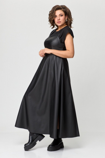 Платье ANASTASIA MAK 1147 чёрный - фото 2