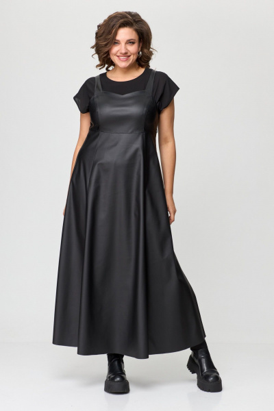 Платье ANASTASIA MAK 1147 чёрный - фото 1