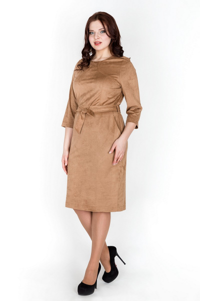 Платье Daloria 1381 светло-коричневый - фото 1