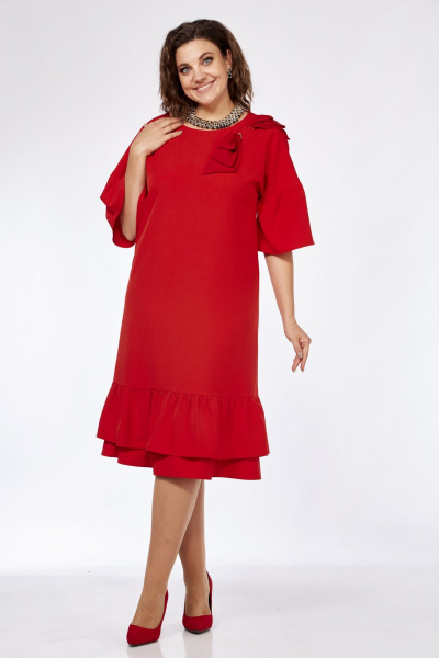 Платье Solomeya Lux 962 красный - фото 9