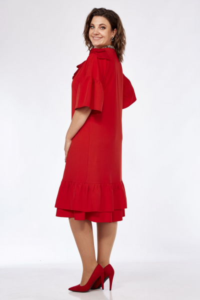 Платье Solomeya Lux 962 красный - фото 2