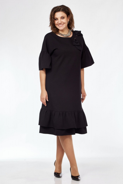 Платье Solomeya Lux 962 черный - фото 11