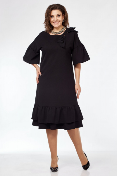 Платье Solomeya Lux 962 черный - фото 10