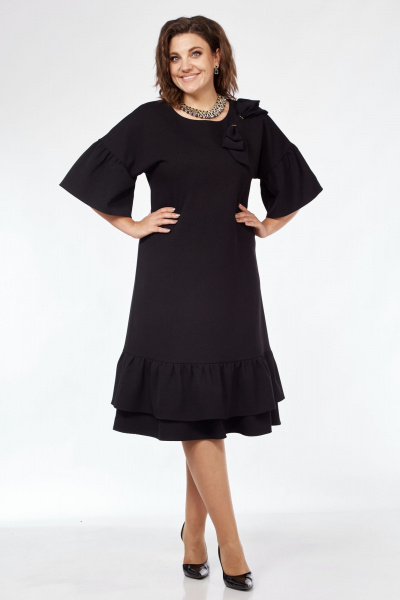 Платье Solomeya Lux 962 черный - фото 1