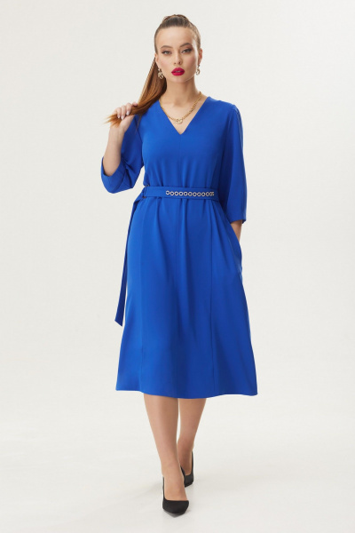 Платье Galean Style 921 синий - фото 1