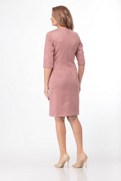 Платье Anelli 488 розовый - фото 3