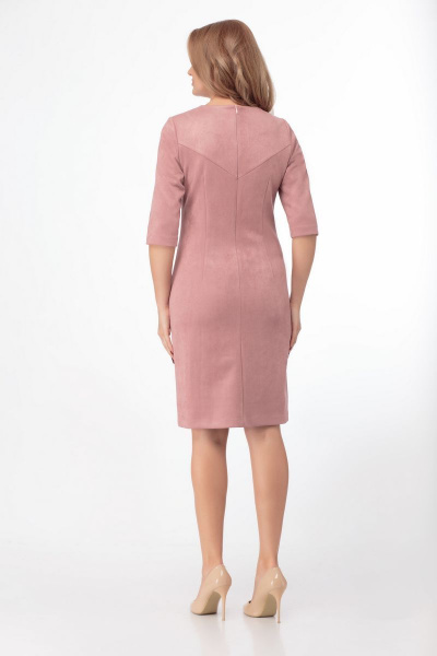 Платье Anelli 488 розовый - фото 4