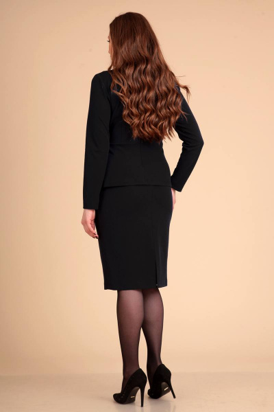 Блуза, юбка Liona Style 607 черный - фото 2