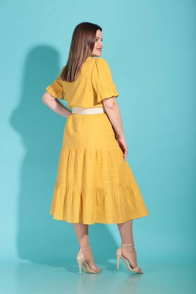 Платье Karina deLux B-277 желтый - фото 3